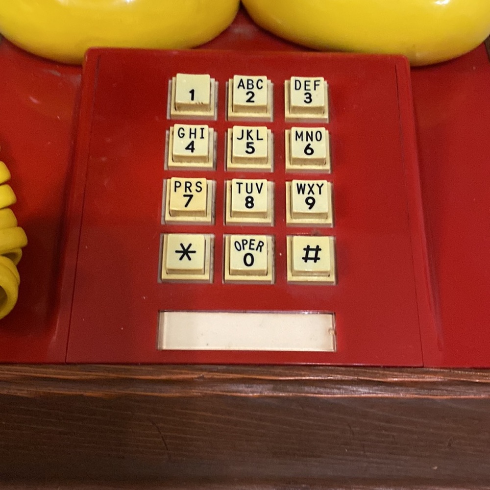 Vintage Mickey Mouse Walt Disney Touch Tone Phone Model 8000 - Picture 3 of 13